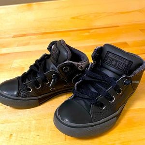Black Converse All Star toddler size 11